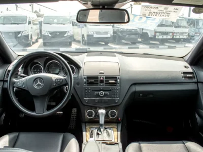 2008 Mercedes-Benz C-Class C250 6 Cylinders Engine Black Sedan Clean Car