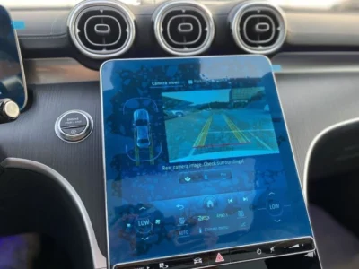 2024 Mercedes-Benz C260 1.5L Turbo 4 Cylinders Engine White Black Sedan