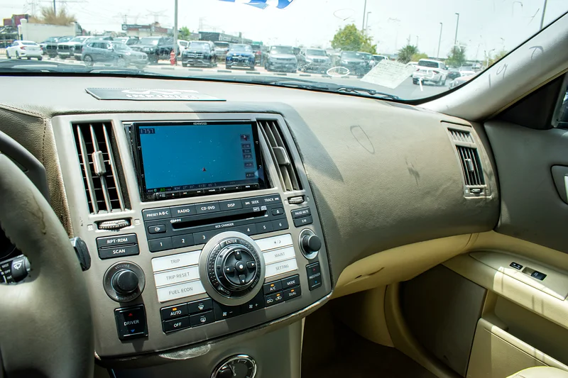 2008 Infiniti FX45/FX35 Standard 6 Cylinders Engine Black Beige SUV