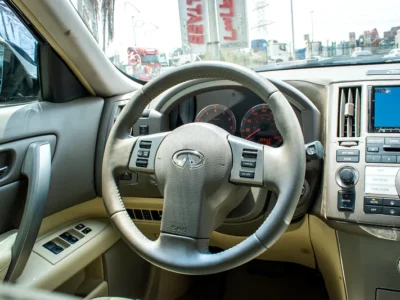 2008 Infiniti FX45/FX35 Standard 6 Cylinders Engine Black Beige SUV