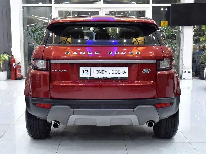 2016 Land Rover Range Rover Evoque Dynamic 4 Cylinders Engine Red Beige Crossover