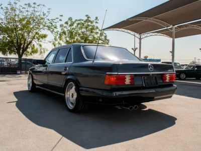 1989 Mercedes-Benz SEL-Class 560 SEL 8 Cylinders Engine Black Sedan