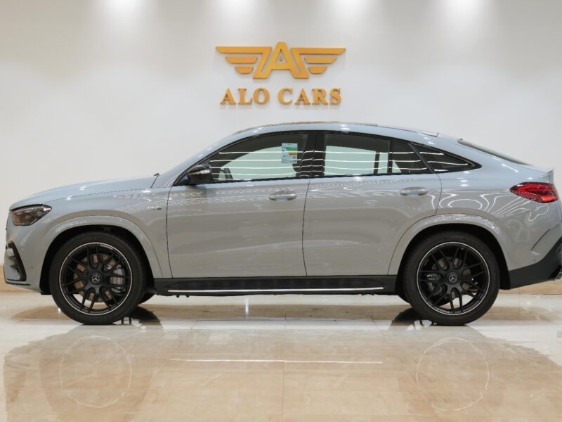 2025 Mercedes Benz GLE 53 Turbo 4MATIC+ inline 6-cylinder Engine Grey Red