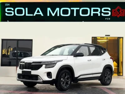 2025 Kia Seltos Luxury Edition 1.5 4 Cylinders Engine White Black Crossover