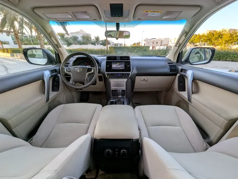 2022 Toyota Prado TXL 2.7L 4 Cylinders Engine Petrol White Beige SUV