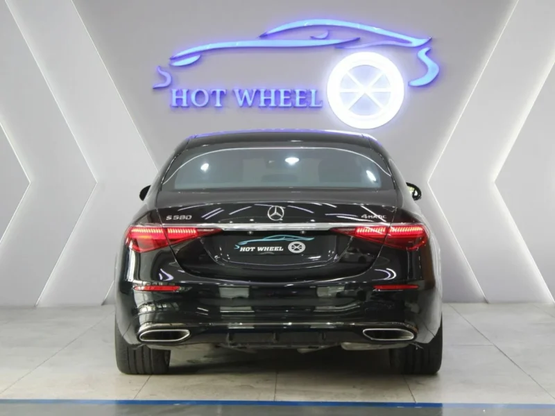 2024 Mercedes-Benz S 580 4MATIC Exclusive 4.0L Twin-Turbo V8 Black Sedan
