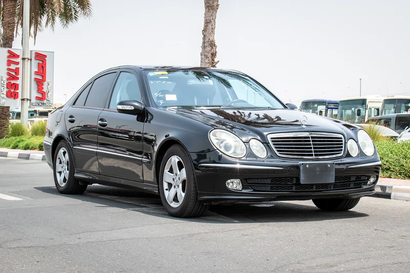 2005 Mercedes-Benz E-Class E 350 6 Cylinders Petrol Engine Black Sedan