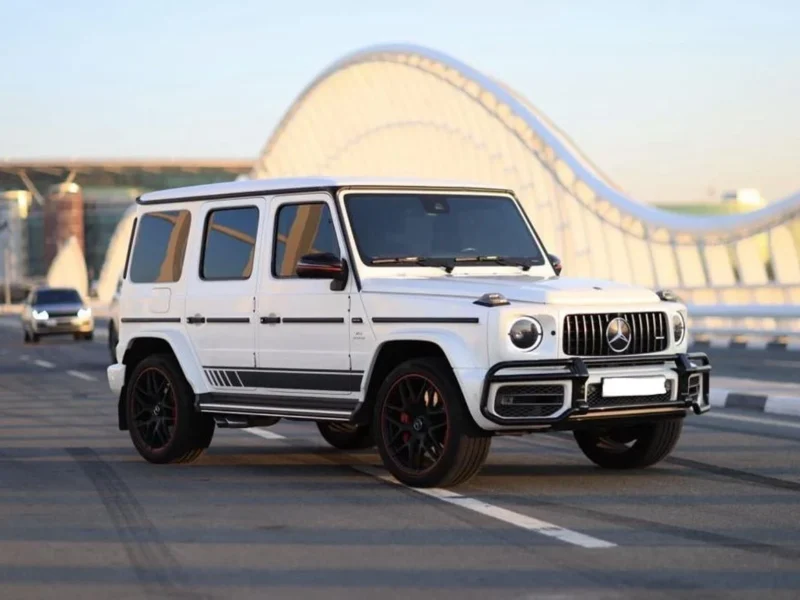 2019 Mercedes-Benz G 63 AMG Edition 1 8 Cylinders Engine White Black SUV 4WD