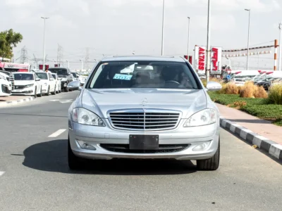 2007 Mercedes-Benz S-Class S 350 6 Cylinders Engine Silver Black Sedan