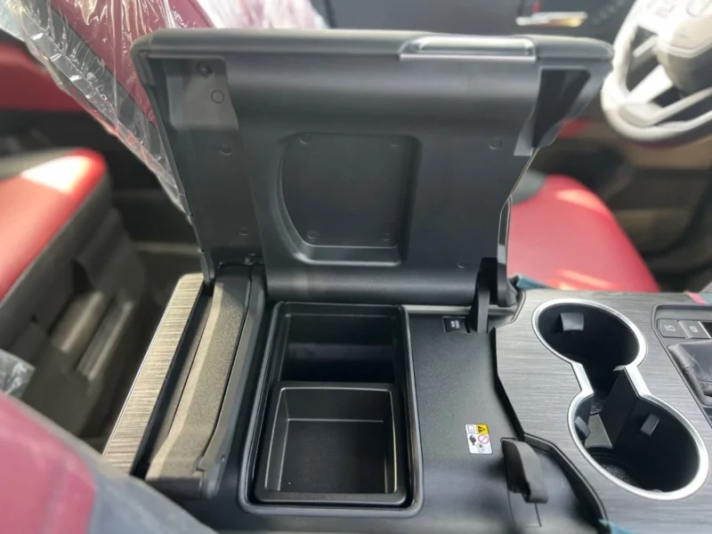 2025 Toyota Land Cruiser VXR 3.3L 6 Cylinder Engine Diesel White Red SUV