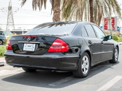 2005 Mercedes-Benz E-Class E 350 6 Cylinders Petrol Engine Black Sedan