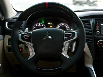 2019 Mitsubishi Montero Sport GLS 4WD Premium 6 Cylinders Engine White Beige SUV