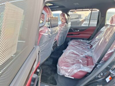 2023 Lexus LX600 3.5-liter V6 Four Cam 24-valve Black Red SUVPetrol