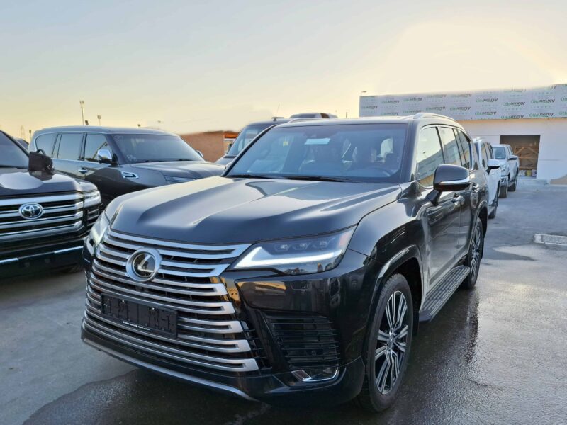 2023 Lexus LX600 3.5-liter V6 Four Cam 24-valve Black Red SUVPetrol