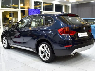 2015 BMW X1 Sdrive18i 4 Cylinders Petrol Engine Blue Beige Crossover GCC
