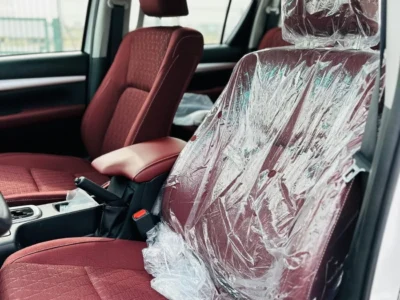 2025 Toyota Hilux S GLX 2.4L AWD A/T White Red Pick-Up Truck