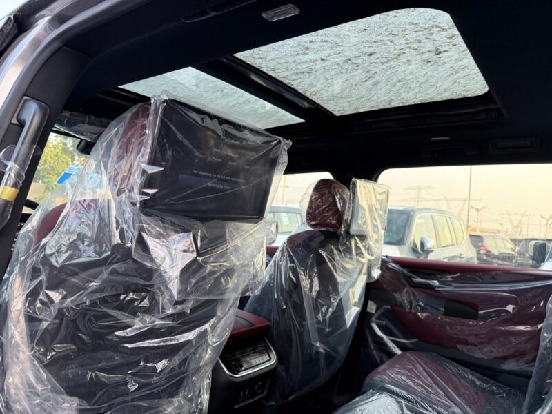 2025 Nissan Patrol Le Platinum VR35 Twin-Turbo 3.5 LiterV6 Grey Red SUV