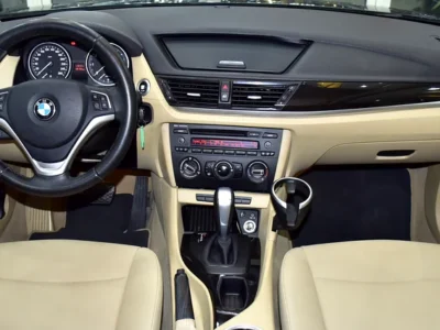 2015 BMW X1 Sdrive18i 4 Cylinders Petrol Engine Blue Beige Crossover GCC