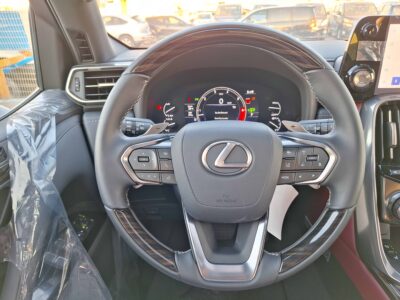 2023 Lexus LX600 3.5-liter V6 Four Cam 24-valve Black Red SUVPetrol