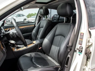 2007 Mercedes-Benz E-Class E 350 6 Cylinders Petrol Engine White Black Sedan