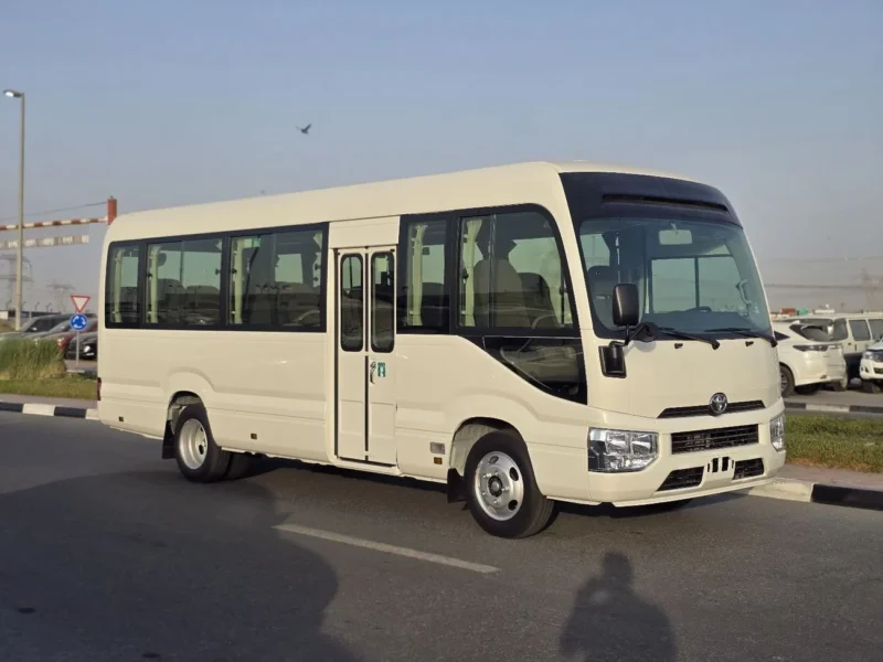 2025 Toyota Coaster 4.0L 4 Cylinders Engine White Grey Coaster 23-Seater