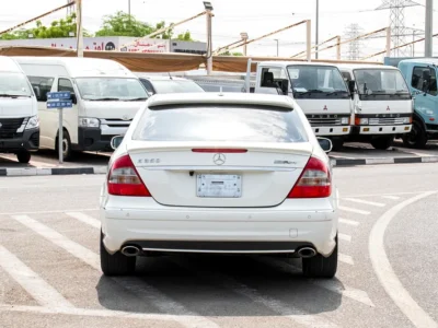 2007 Mercedes-Benz E-Class E 350 6 Cylinders Petrol Engine White Black Sedan