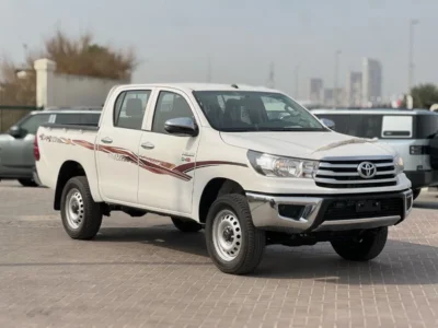 2026 Toyota Hilux 2.4 L 4 Cylinders Engine White Red Pick Up Truck