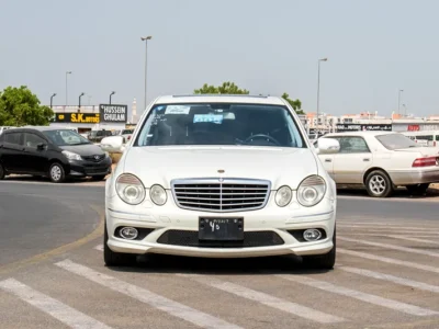 2007 Mercedes-Benz E-Class E 350 6 Cylinders Petrol Engine White Black Sedan