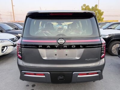 2025 Nissan Patrol Le Platinum VR35 Twin-Turbo 3.5 LiterV6 Grey Red SUV