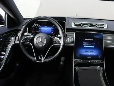 2024 Mercedes-Benz S 580 4MATIC Exclusive 4.0L Twin-Turbo V8 Black Sedan