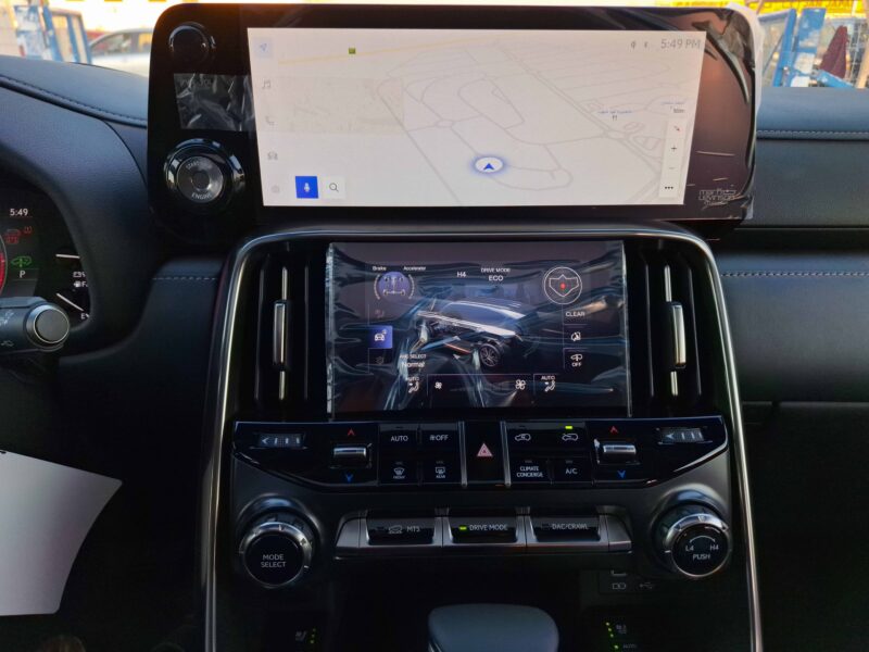 2023 Lexus LX600 3.5-liter V6 Four Cam 24-valve Black Red SUVPetrol