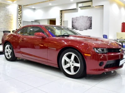 2015 Chevrolet Camaro LS 6 Cylinders Engine Red Beige Coupe GCC Specs