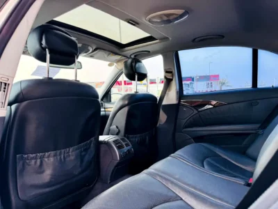 2002 Mercedes-Benz E-Class E 320 6 Cylinders Engine White Black Sedan Clean Title