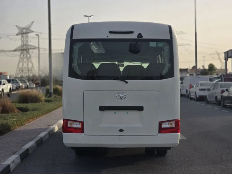2025 Toyota Coaster 4.0L 4 Cylinders Engine White Grey Coaster 23-Seater