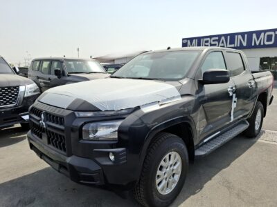 2025 Mitsubishi L200 2.4L 4 Cylinders Engine MT DC Black Petrol Black Truck