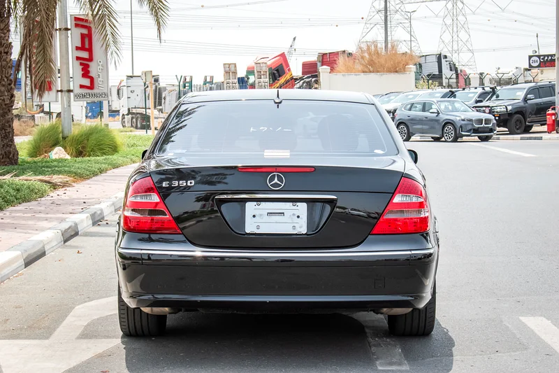 2005 Mercedes-Benz E-Class E 350 6 Cylinders Petrol Engine Black Sedan