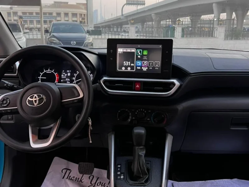 2022 Toyota Raize 1.2 L 4 Cylinders Engine Blue Black SUV FWD