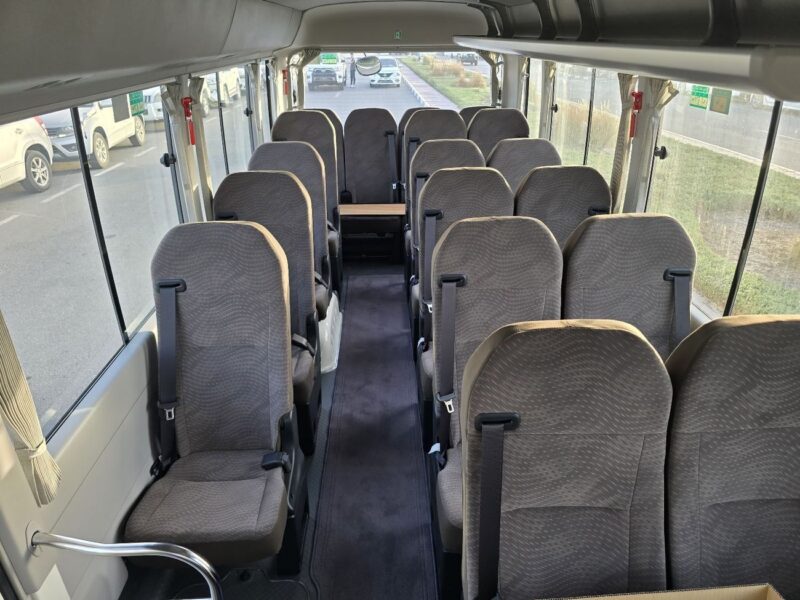 2025 Toyota Coaster 4.0L 4 Cylinders Engine White Grey Coaster 23-Seater