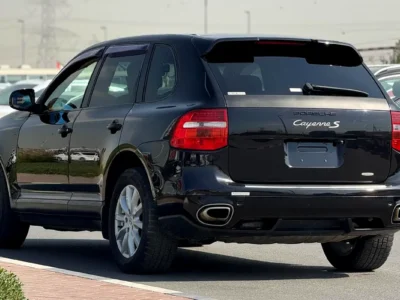 2007 Porsche Cayenne S 8 Cylinders Engine Black Beige SUV