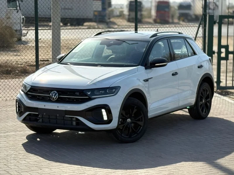 2025 Volkswagen T ROC 300TSI Black Edition 1.5L 4 Cylinder Engine Petrol White Black