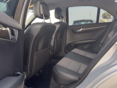 2008 Mercedes-Benz C250 6 Cylinders Engine Petrol Silver Black Sedan