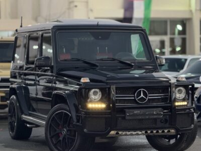 2013 Mercedes-Benz G63 AMG 5.5L V8 AMG Full Carbon Fiber Black Red