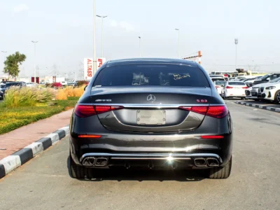 2023 Mercedes-Benz S-Class S 63 AMG 8 Cylinders Engine Grey Black Sedan