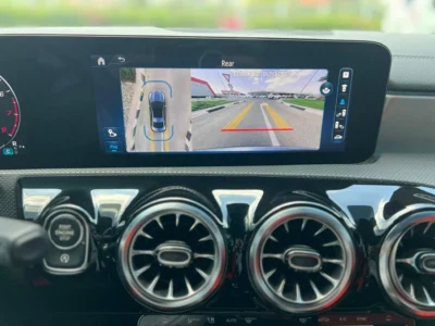 2024 Mercedes-Benz CLA 250 AMG Kit 4 Cylinders Engine Grey Red Sedan GCC