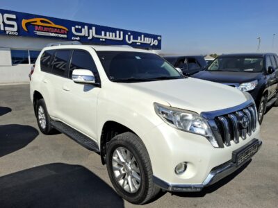2016 Toyota Prado VXR 2.7L 4-Cylinder Petrol White Brown SUV GCC Specs