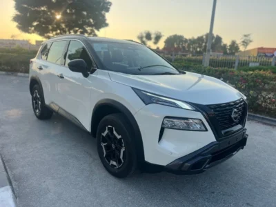 2024 Nissan X-Trail N Trek 2.5 Liter 4 Cylinders Engine White Black SUV AWD