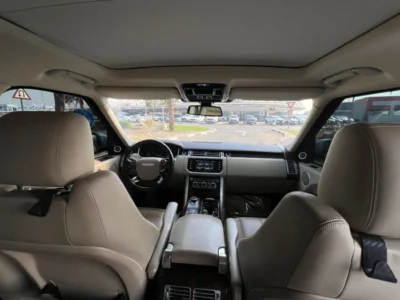 2016 Land Rover Range Rover Vogue HSE V8 White Beige SUV GCC Specs