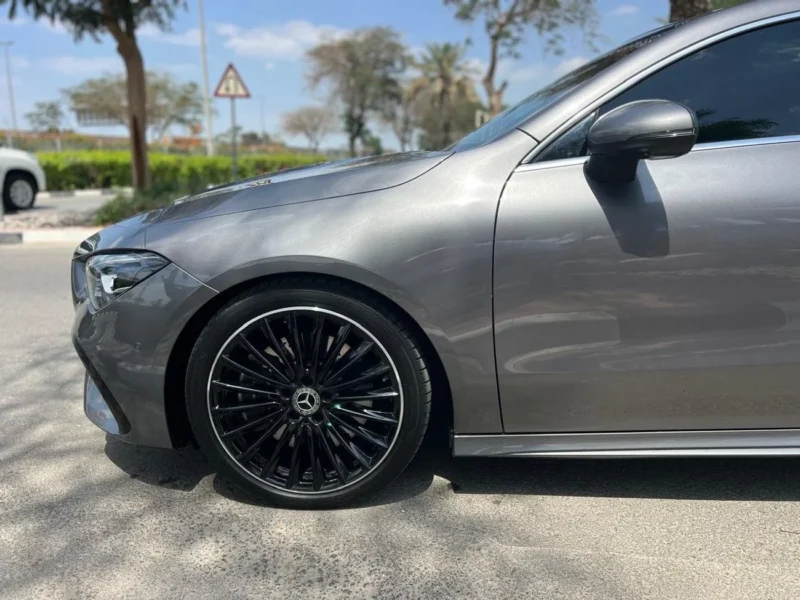 2024 Mercedes-Benz CLA 250 AMG Kit 4 Cylinders Engine Grey Red Sedan GCC