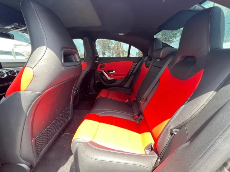 2024 Mercedes-Benz CLA 250 AMG Kit 4 Cylinders Engine Grey Red Sedan GCC