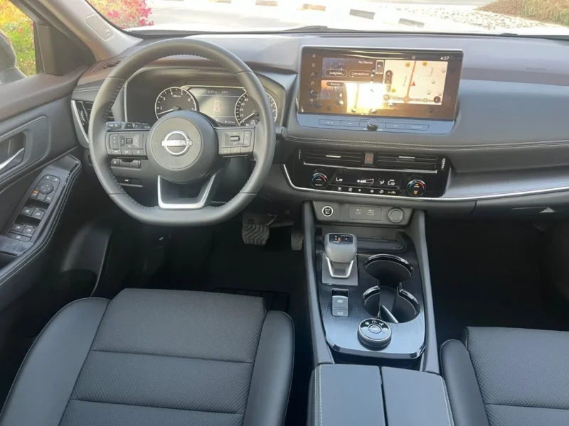 2024 Nissan X-Trail N Trek 2.5 Liter 4 Cylinders Engine White Black SUV AWD